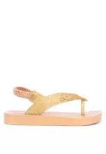 beige/golden glitter