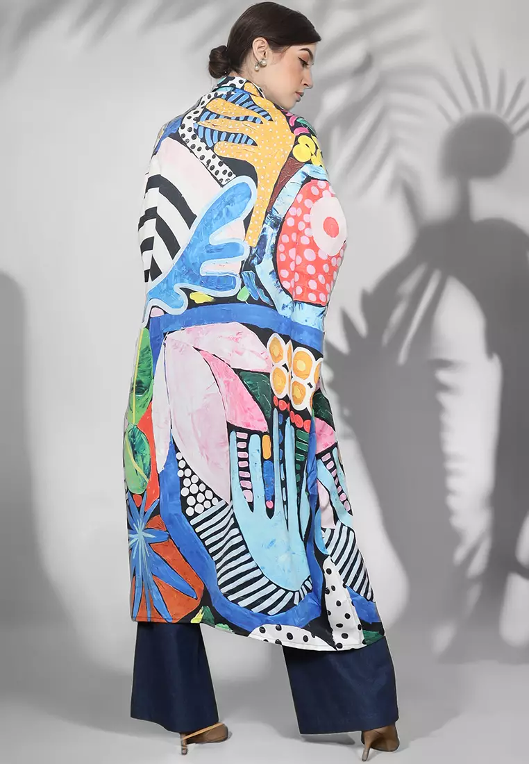 Kanzi Collared Kaftan