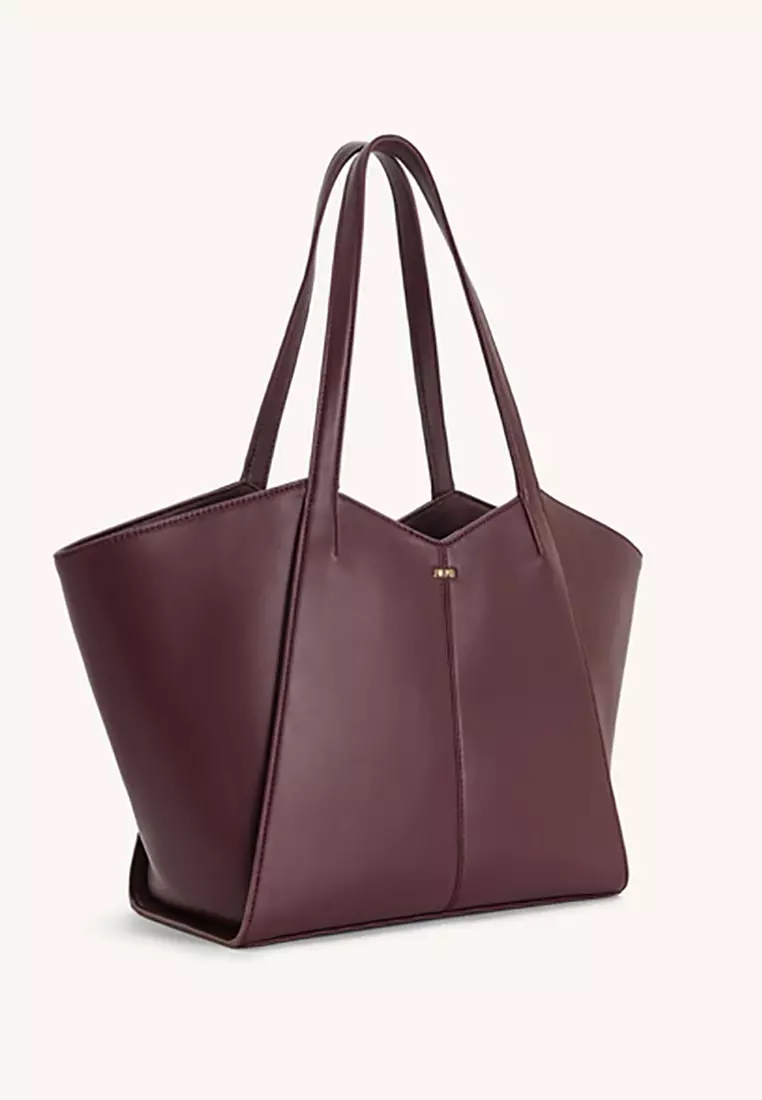 Kiana Large Capacity Tote Bag - Deep Claret