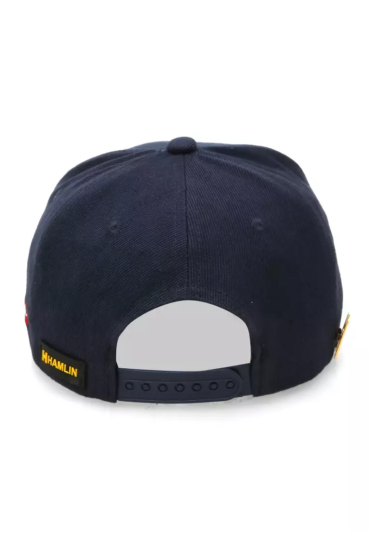 Jahari Aksesoris Fashion Topi Baseball Pria Wanita Piramid Adjustable Strap Material Polyester ORIGINAL - Navy