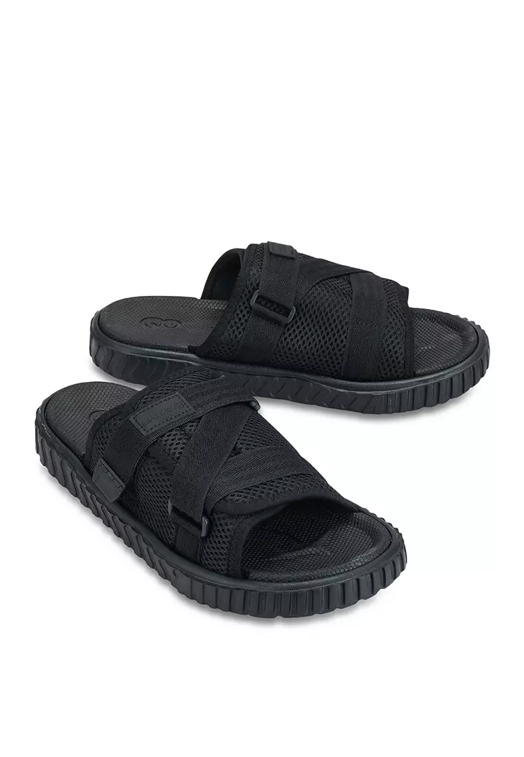 Adjustable best sale strap slippers