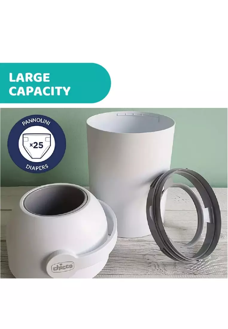 Buy Chicco Chicco Diaper Box (Nappy Bin) Grey Online ZALORA Malaysia
