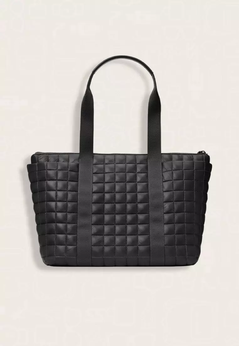 Kate Spade Camden Quilted Extra Large Tote Black