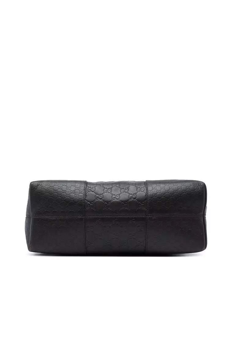 Pre-Loved Gucci Medium Guccissima Bree Dome Tote