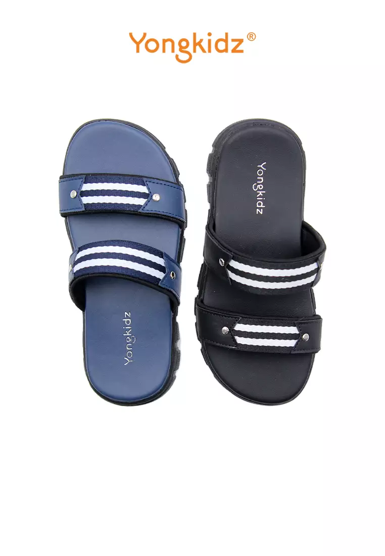 YONGKIDZ MALIQ SANDAL ANAK LAKI LAKI OL-DYT4676-BE HITAM
