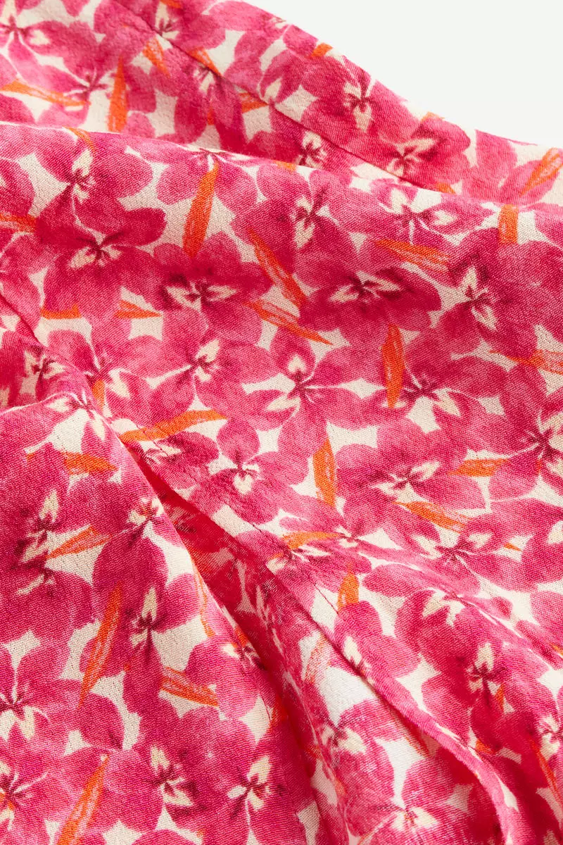 Crêpe skirt
