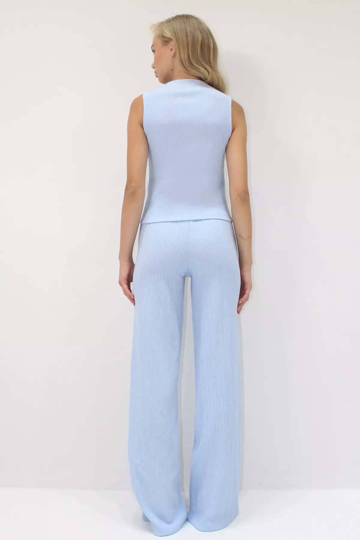 Buttoned Vest & Pants Set