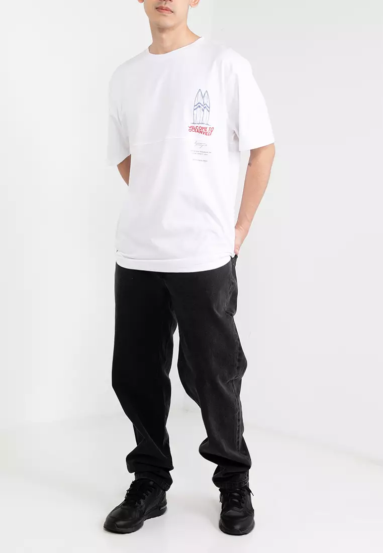 Tapered Recycled Jeans