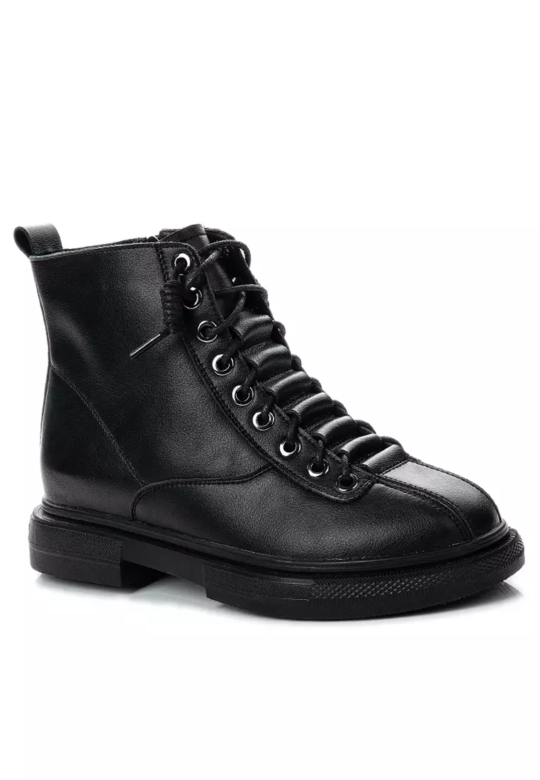 Discount on Twenty Eight Shoes  shoes - SKU: Vintage Leather Mid Boot Cb7120