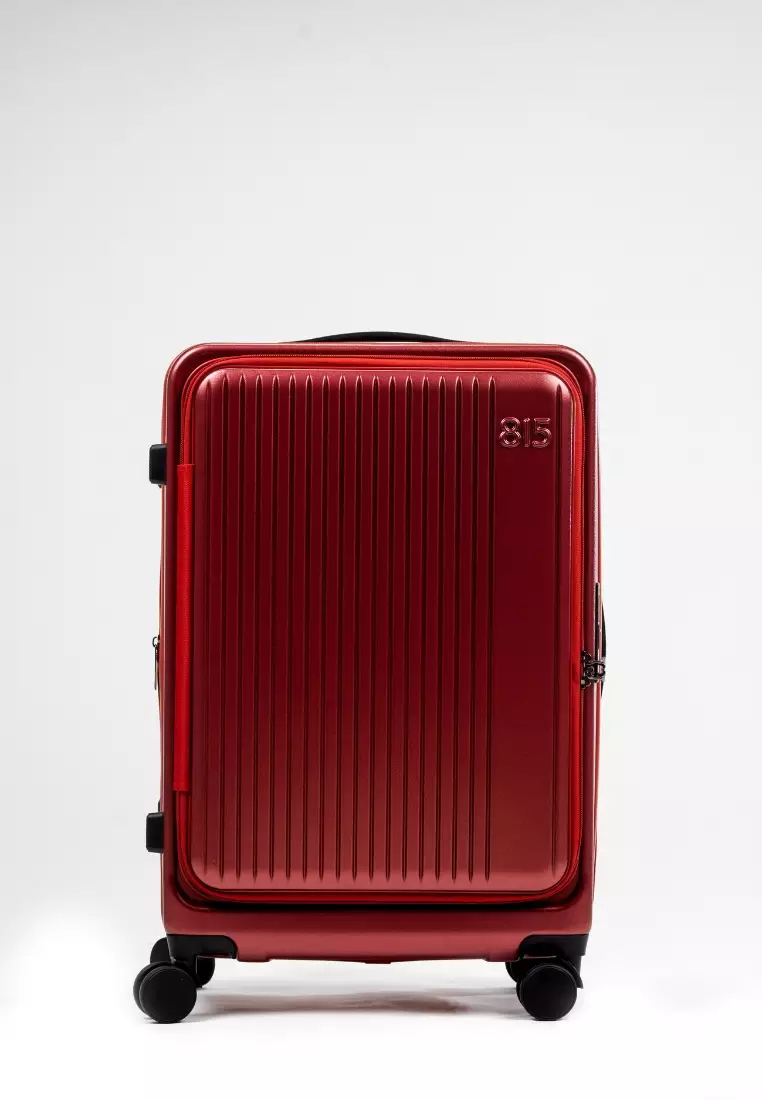 Alpha 3pcs Set 20, 24, 28"  Hard Case Luggage in Red