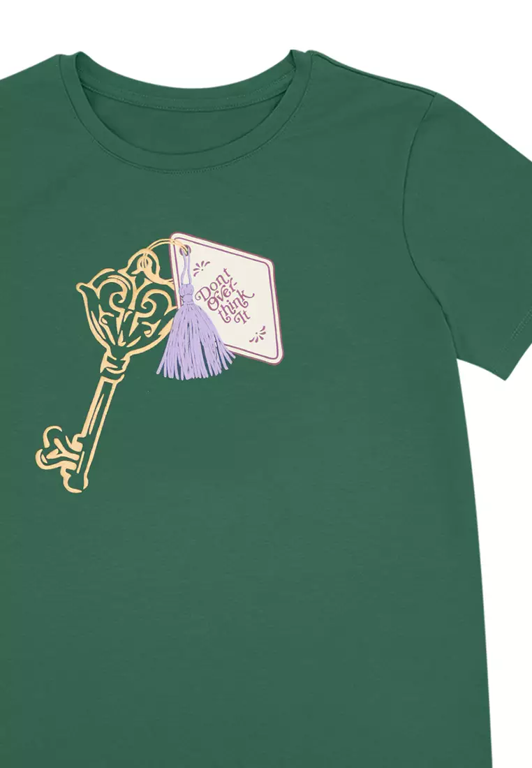 Ladie's Graphic T-shirt "Don't overthink it"