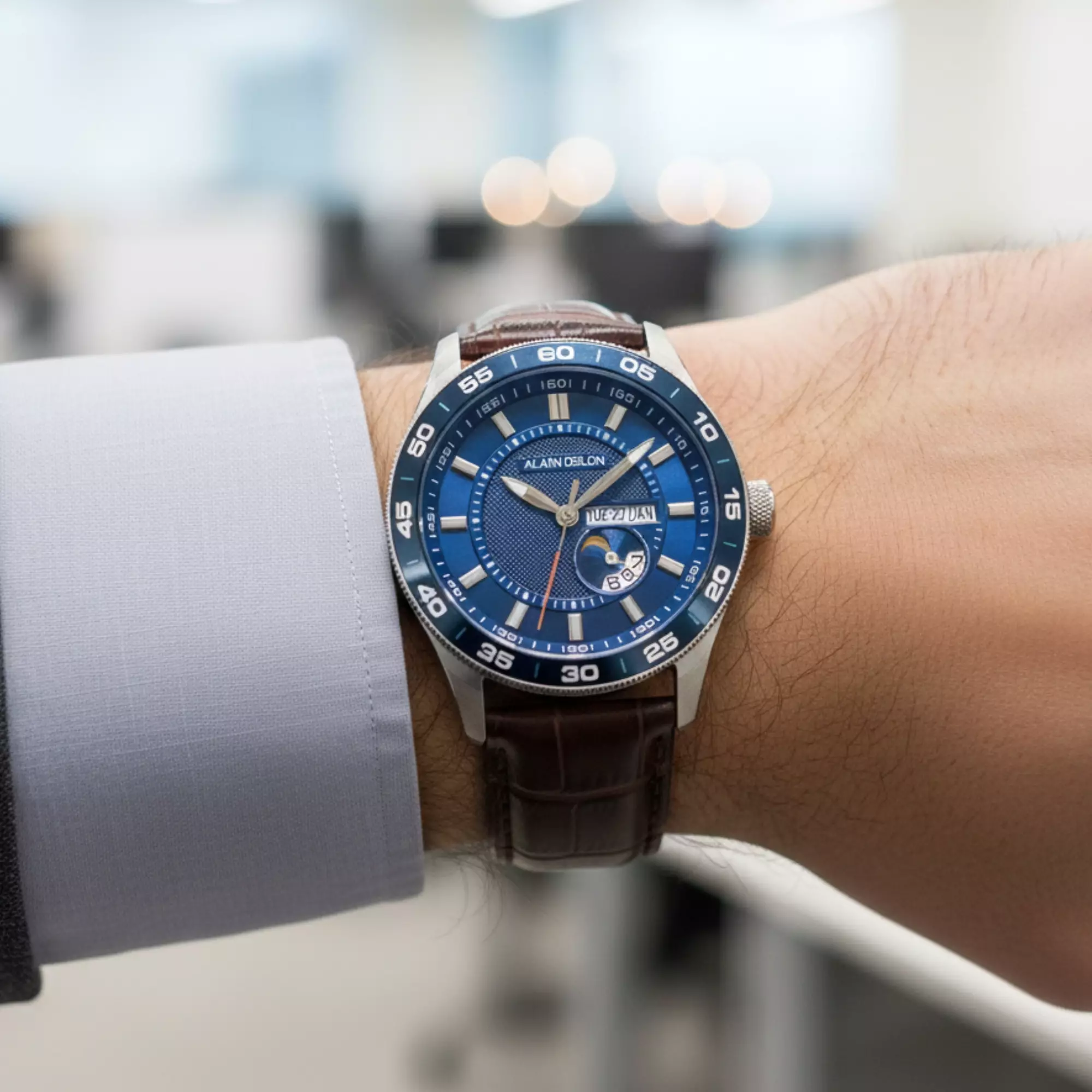 Alain Delon AD431-1382 - Jam Tangan Pria