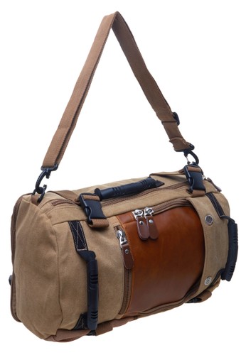 head leather sports bag