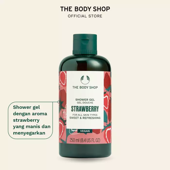 Strawberry Shower Gel 250ml