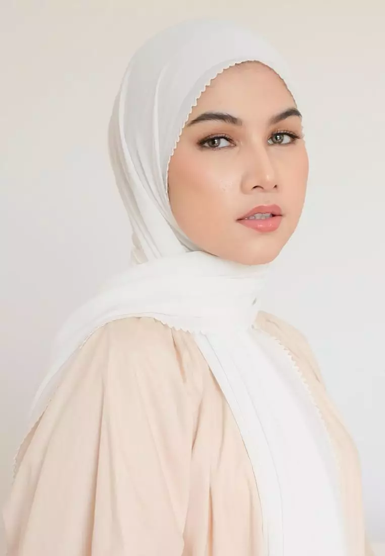 Ziza Shawl Broken White