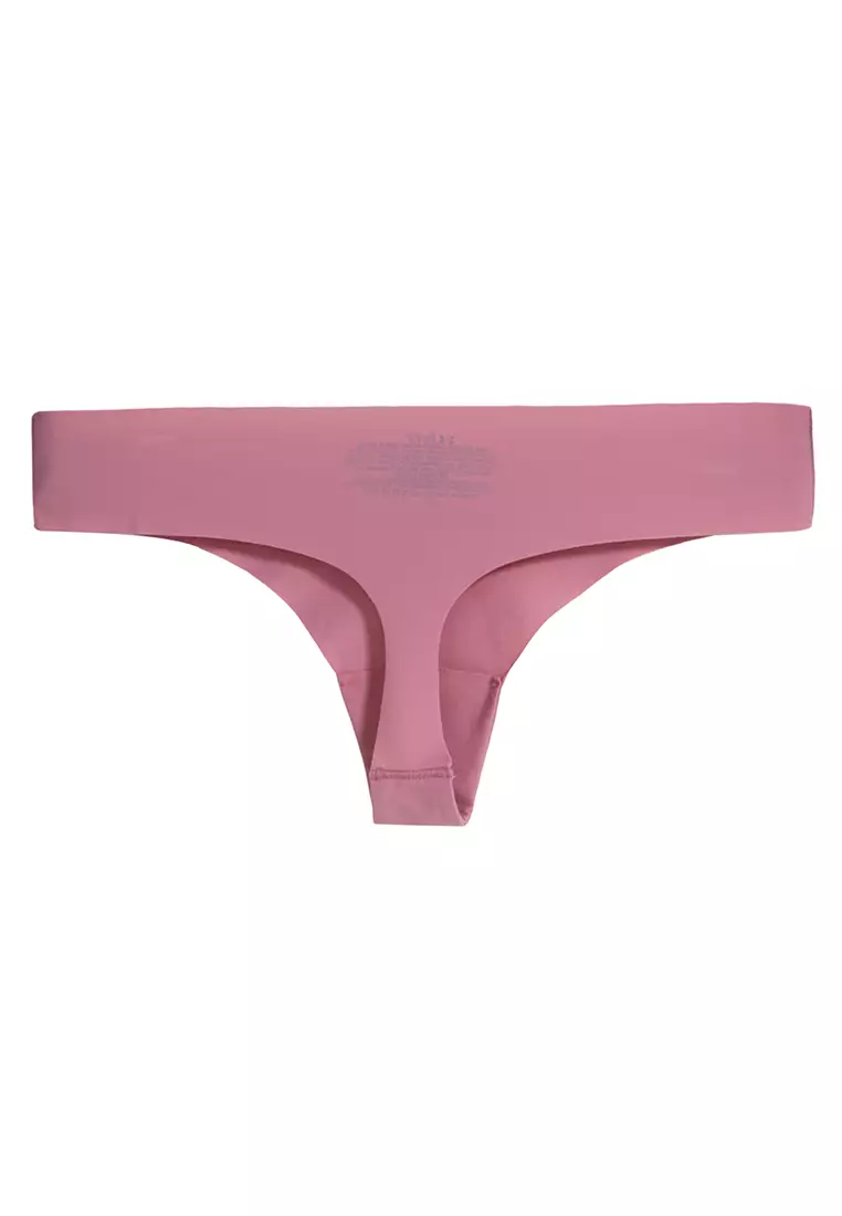 Buy Under Armour 3-Pack Pure Stretch Thongs in Pink Elixir/Halo