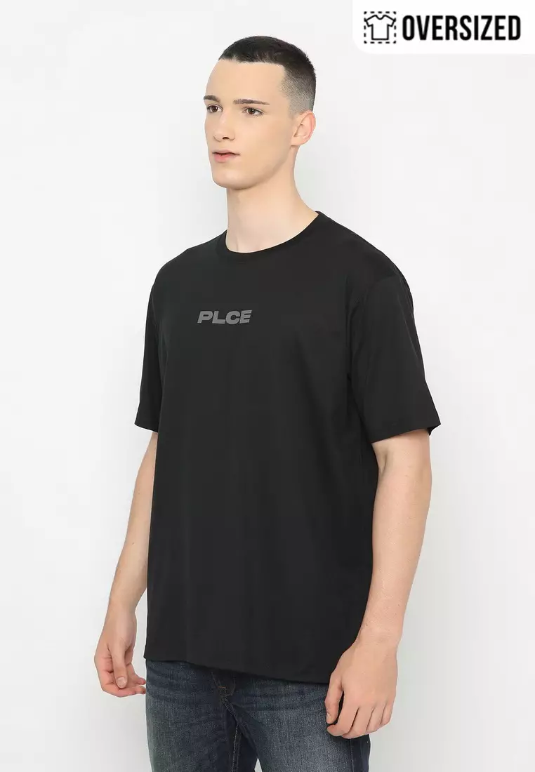 POLICE T-Shirt Print 3D Cotton Combed Oversized Pria 2239230031