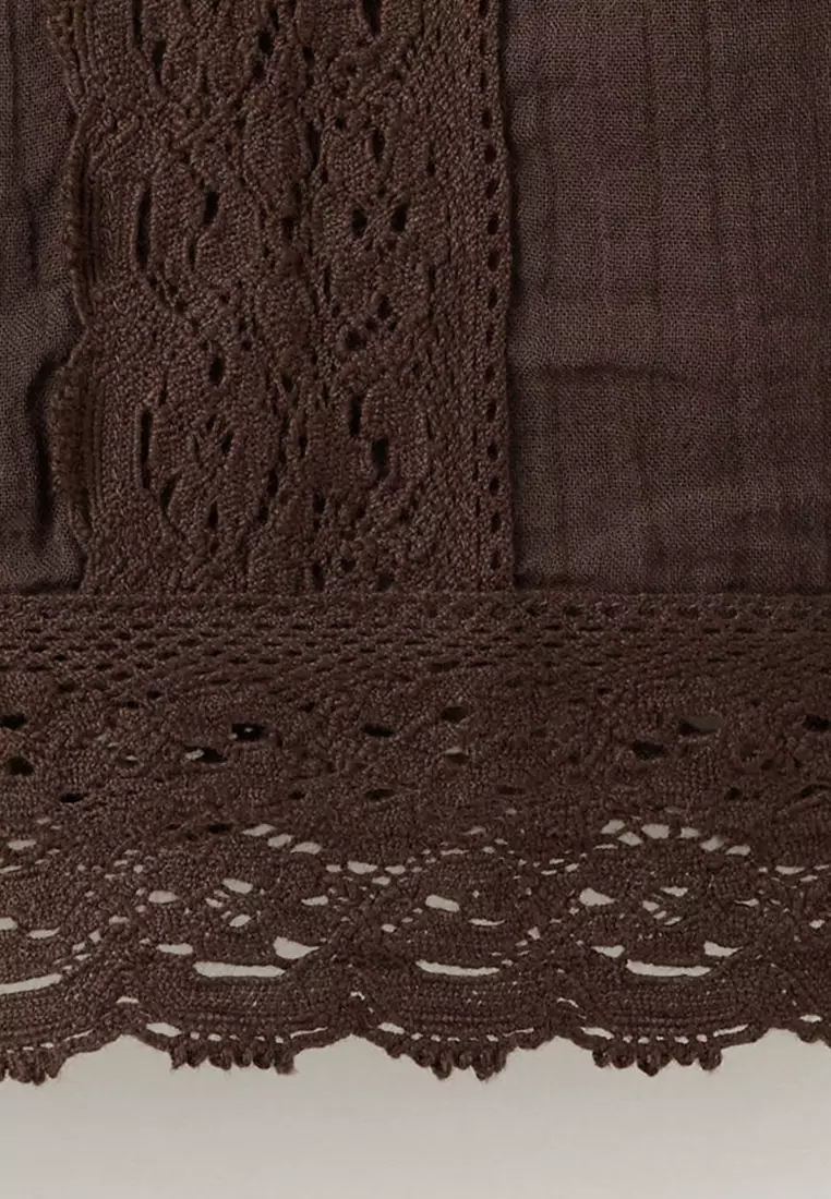 Cotton Lace Blouse