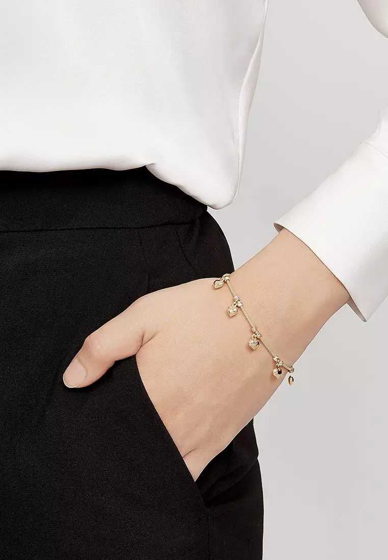 HABIB 14K Yellow, White and Rose Gold Bracelet BZN 480