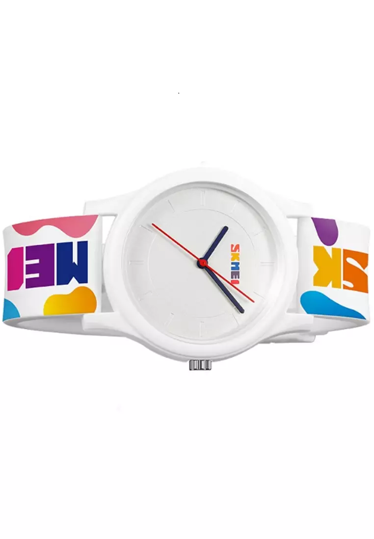 Jam Tangan Analog Pria Waterproof Strap Tali Material Silicone DV42 ORIGINAL