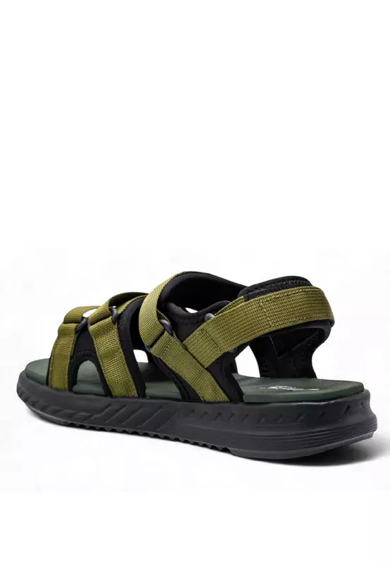 Men Slip On Faux Leather Classic Casual Sandals - 250141256