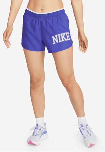 Nike blue Women's Dri-FIT Swoosh Run 10K Shorts E68EAAA2F3B3A5GS_1