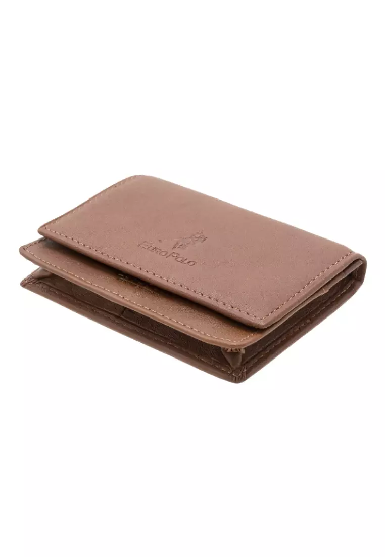 Euro Polo Grain Leather Small Multi Card Holder Wallet EWB 40164