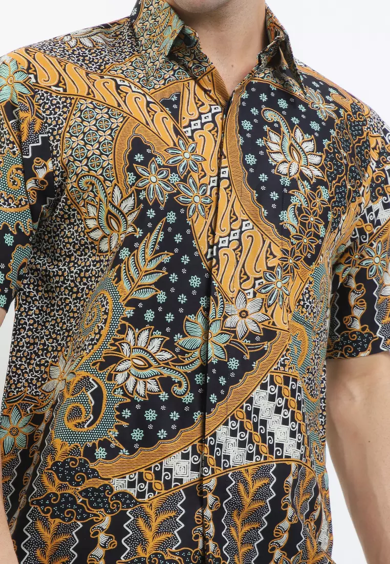 Felix Shirt Kemeja Batik Pria Pendek