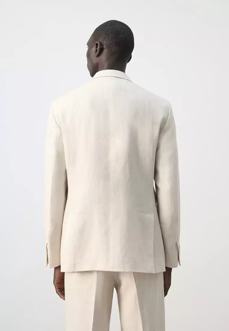 Amalfi 100% Linen Slim-Fit Suit Jacket