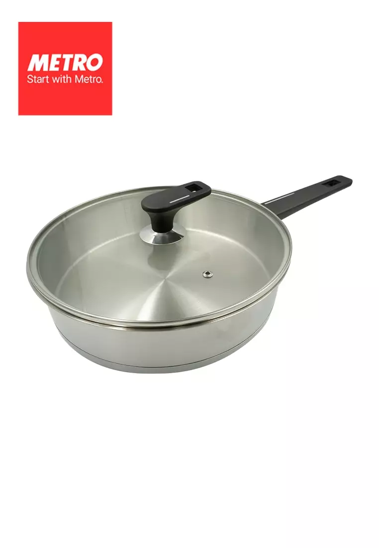 Steel frying shop pan online