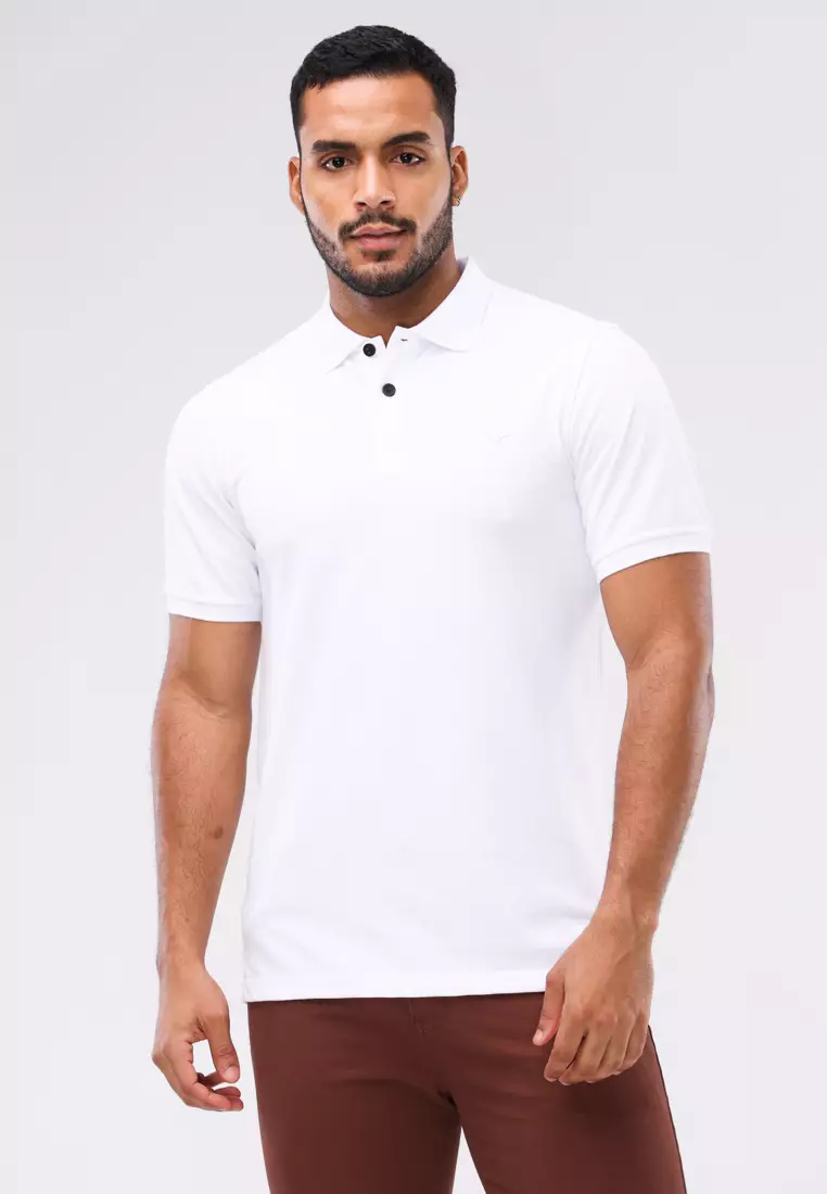 Cvc Collared Shirt Pique