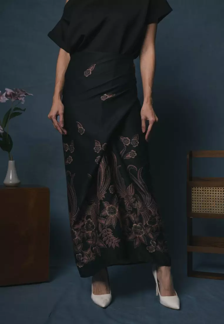 Rok serut batik safira