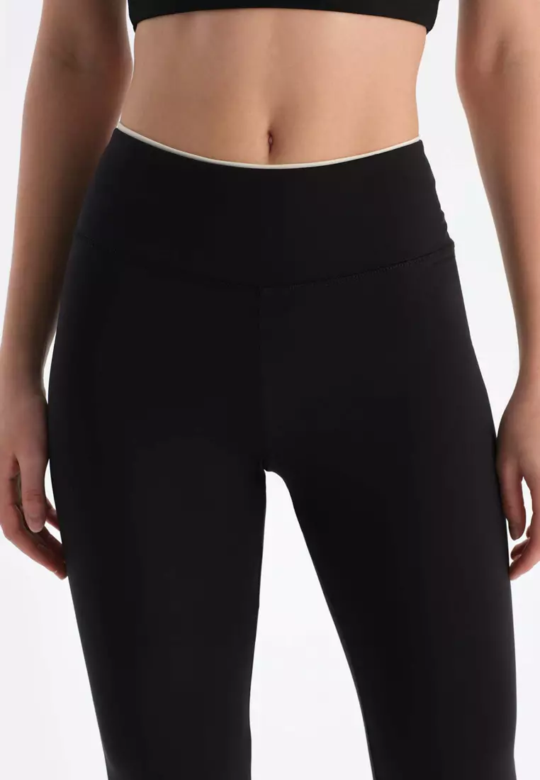 Black Leggings, Minimizer, Long Leg, Activewear for Women