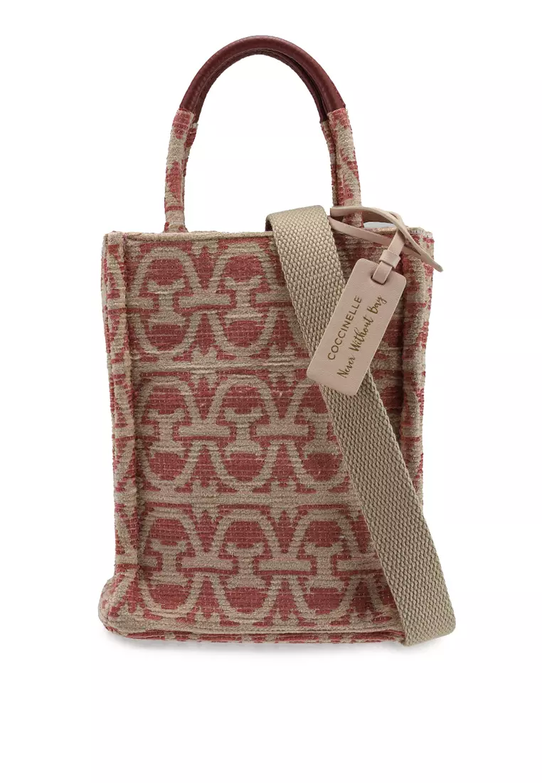 Never Without Bag Cross Flower Print Medium | Coccinelle®