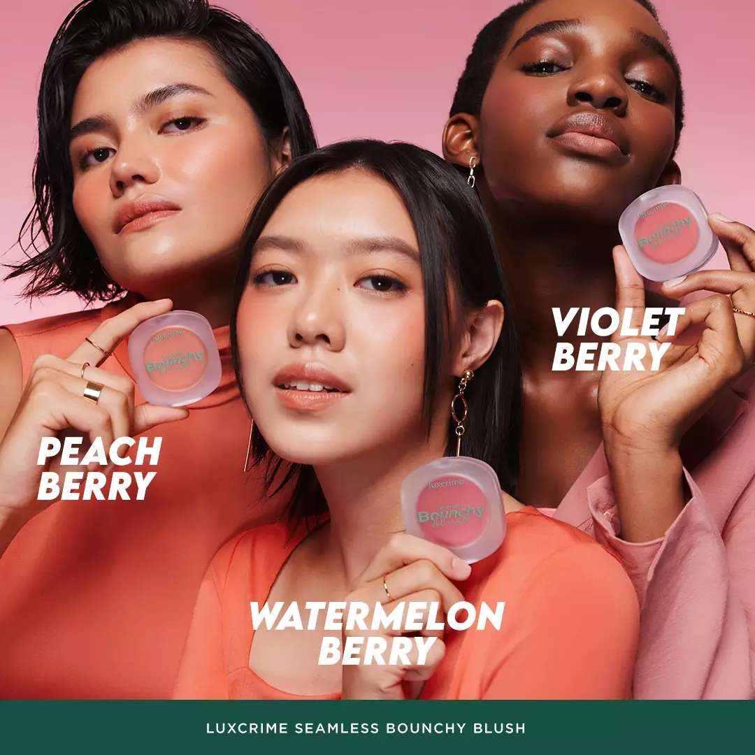 Luxcrime Seamless Bouncy Blush - Violet Berry