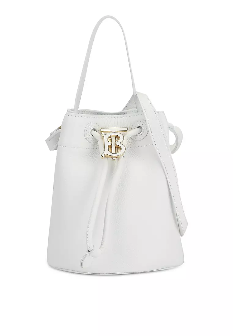 White burberry sale bag