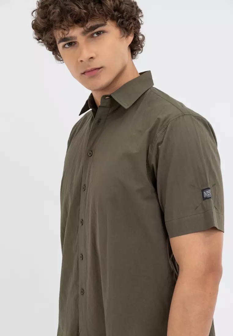 Men's Polo 1 Button Down Fatigue