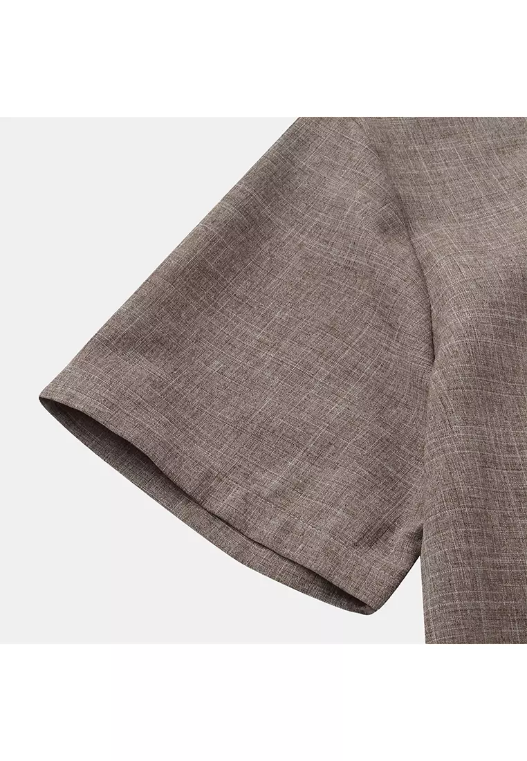 Cotton Linen Solid Color Shirt YL-C85