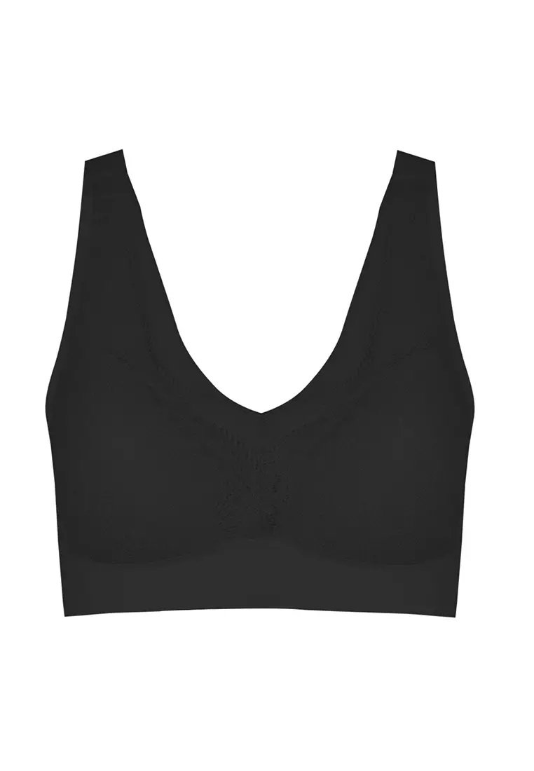 Jual Cynthia Cynthia Bra In V-Shape Ivanka Bra - Black Original 2023 ...