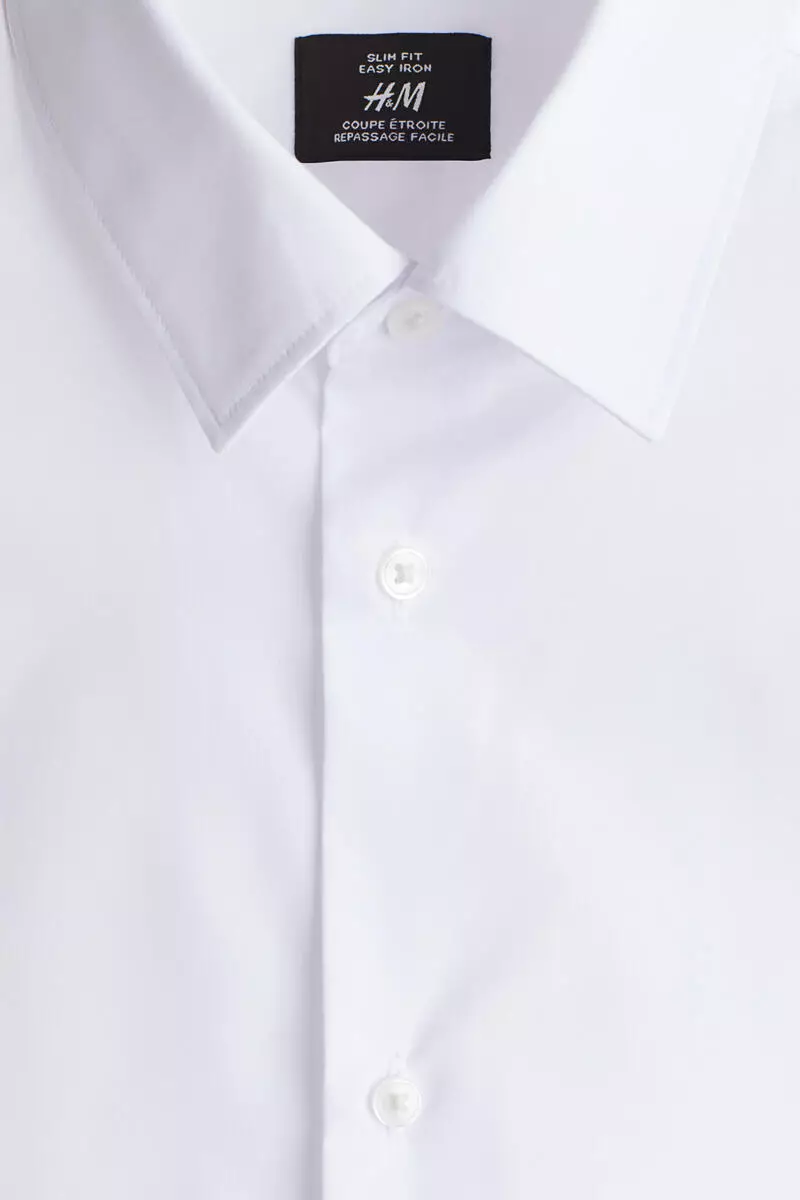 Slim Fit Easy-iron shirt