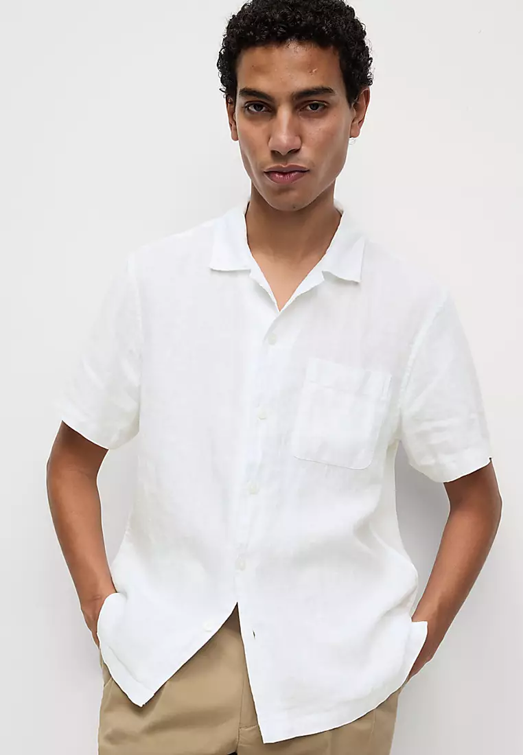 Pure Linen Short Sleeve Shirt