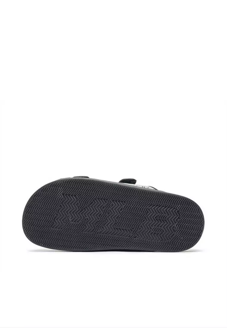 Double Slide Jq Dia Monogram - Black