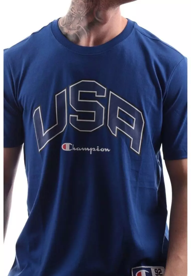 Graphic Crewneck T-Shirt With Print