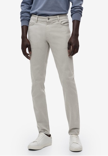 Pash Five-Pocket Trousers white casual look Fashion Trousers Five-Pocket Trousers 
