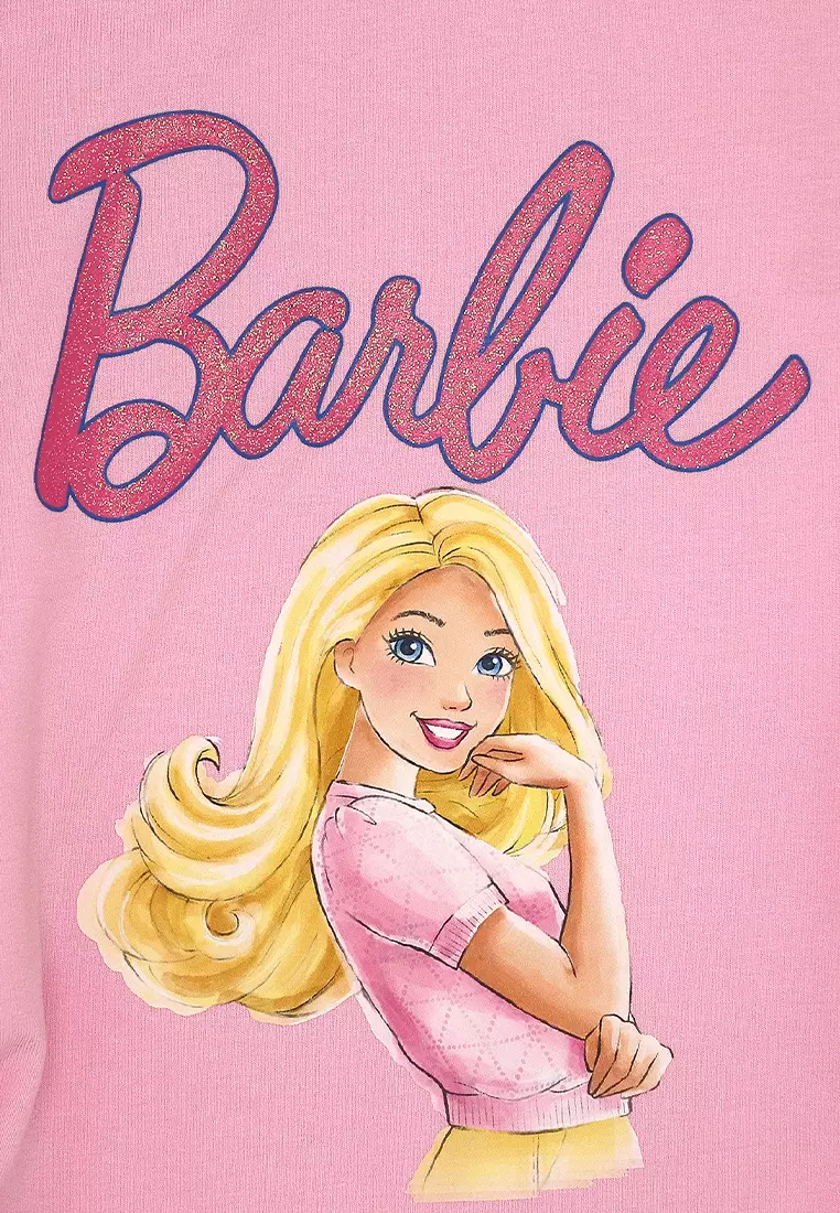 Girls Round Neck with Drawstring T-Shirt