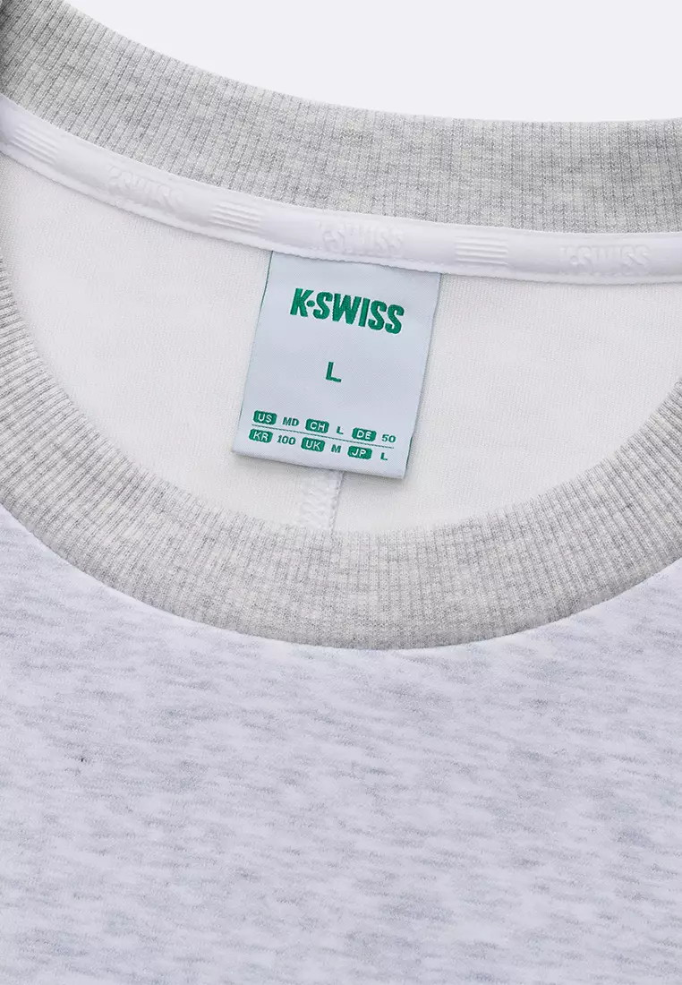 K- SWISS X ANDREY RUBLEV 男女同款 LOGO 寬鬆衛衣