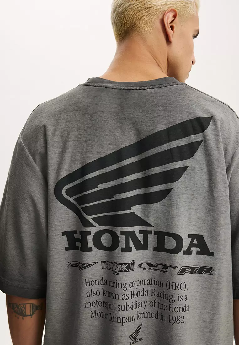 Cropped Fit Honda x JT Racing T-Shirt