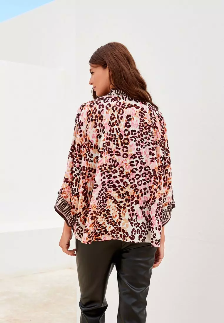 Buy NEXT Animal Border Kimono 2024 Online ZALORA Singapore