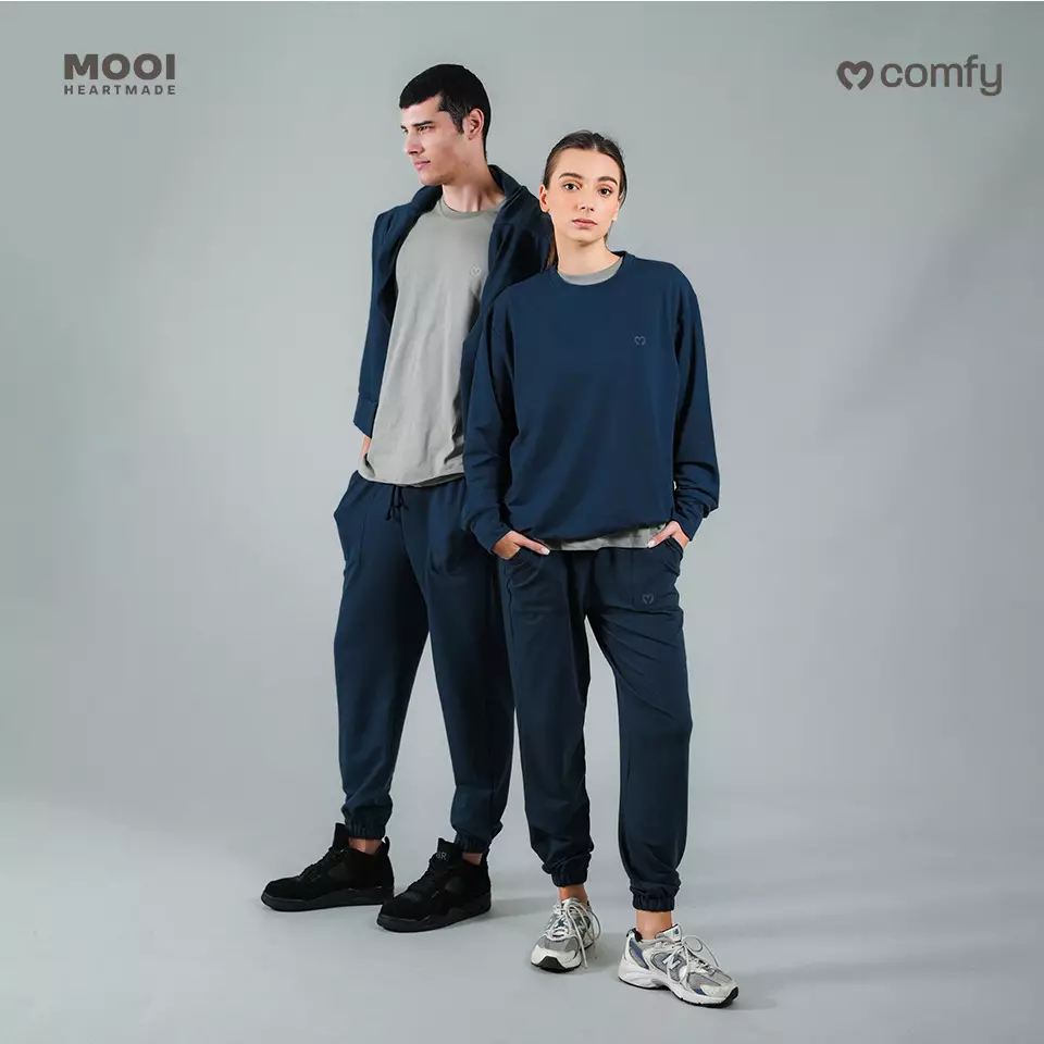 Mooi Celana Jogger Dewasa Comfy Jogger Pocket Adult - Sage Green