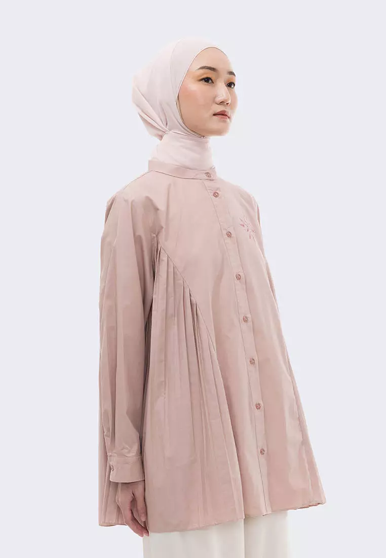Ria Miranda Dusty Pink Xiana Shirt